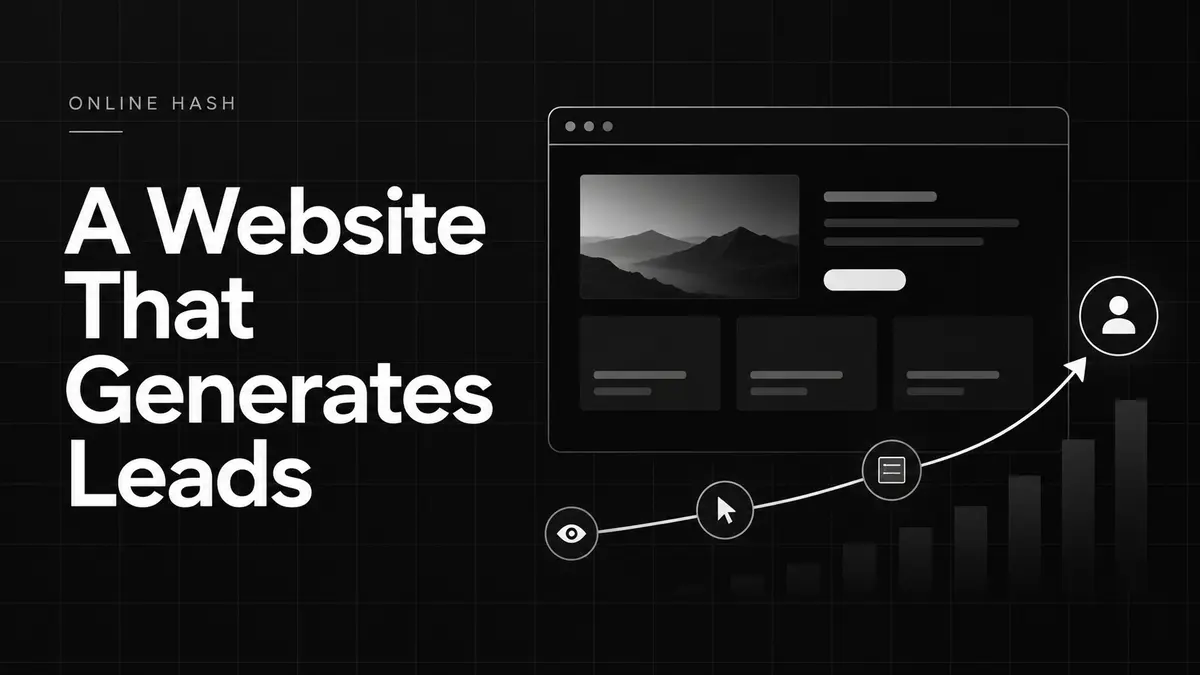 Elements of a small business website that generates leads